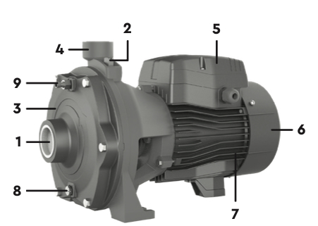 Влаштування відцентрових насосів LEO 2ACm фото